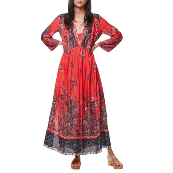 Free People If Only You Knew Maxi Dress in the Size Small - Picture 5 of 14